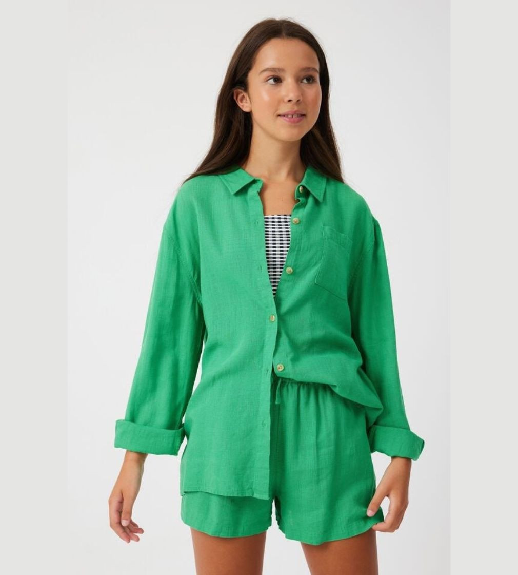 Купить Рубашка Cotton On Leona Green - фото 1