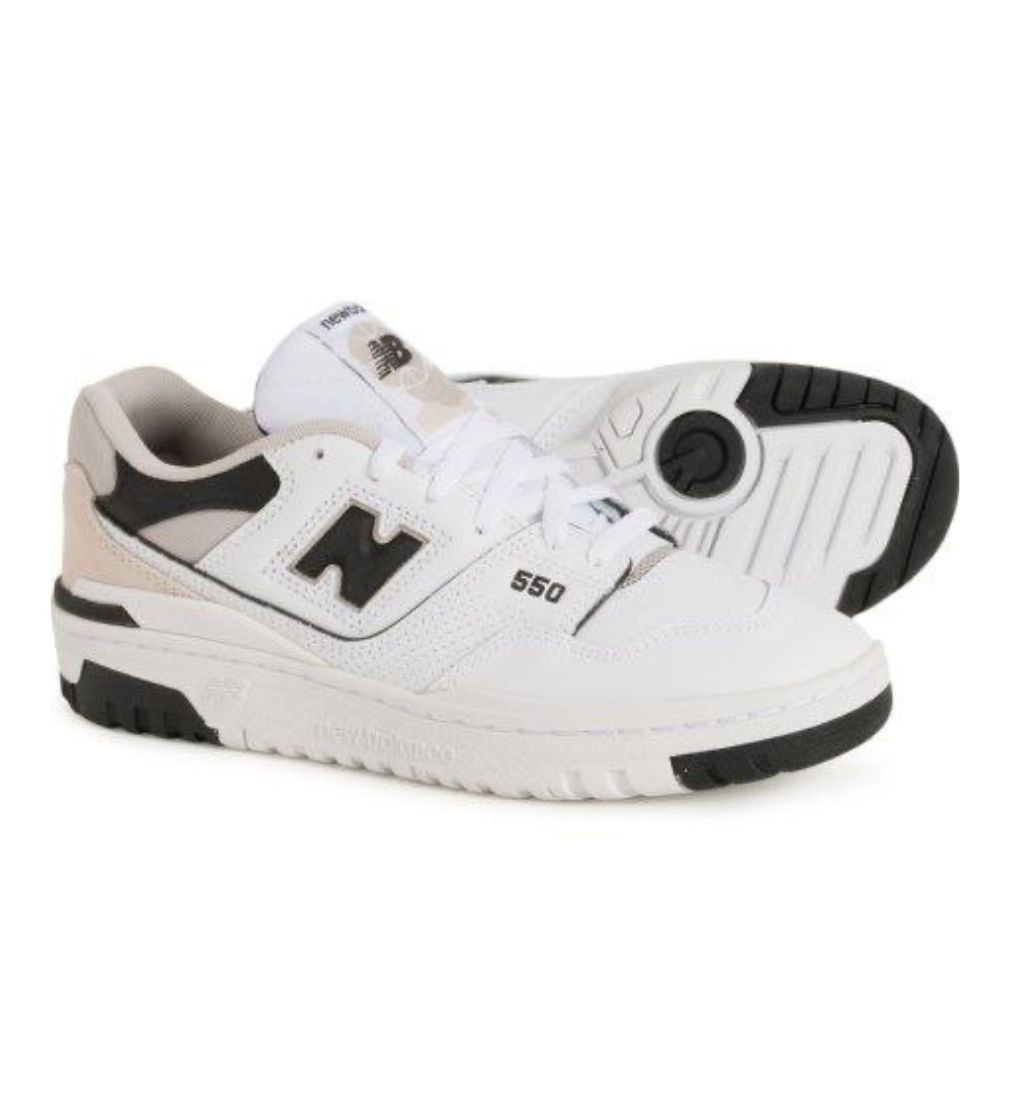 Купить Кроссовки New Balance Boys 550 V1 Sneakers White Black - фото 1