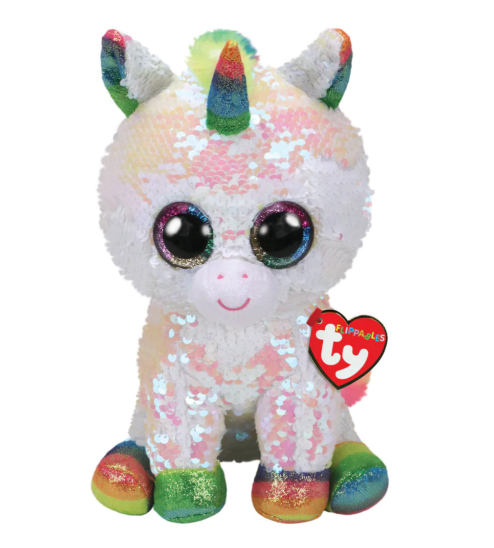 Мягкая игрушка Ty Beanie Boos™ Pixy White Unicorn
