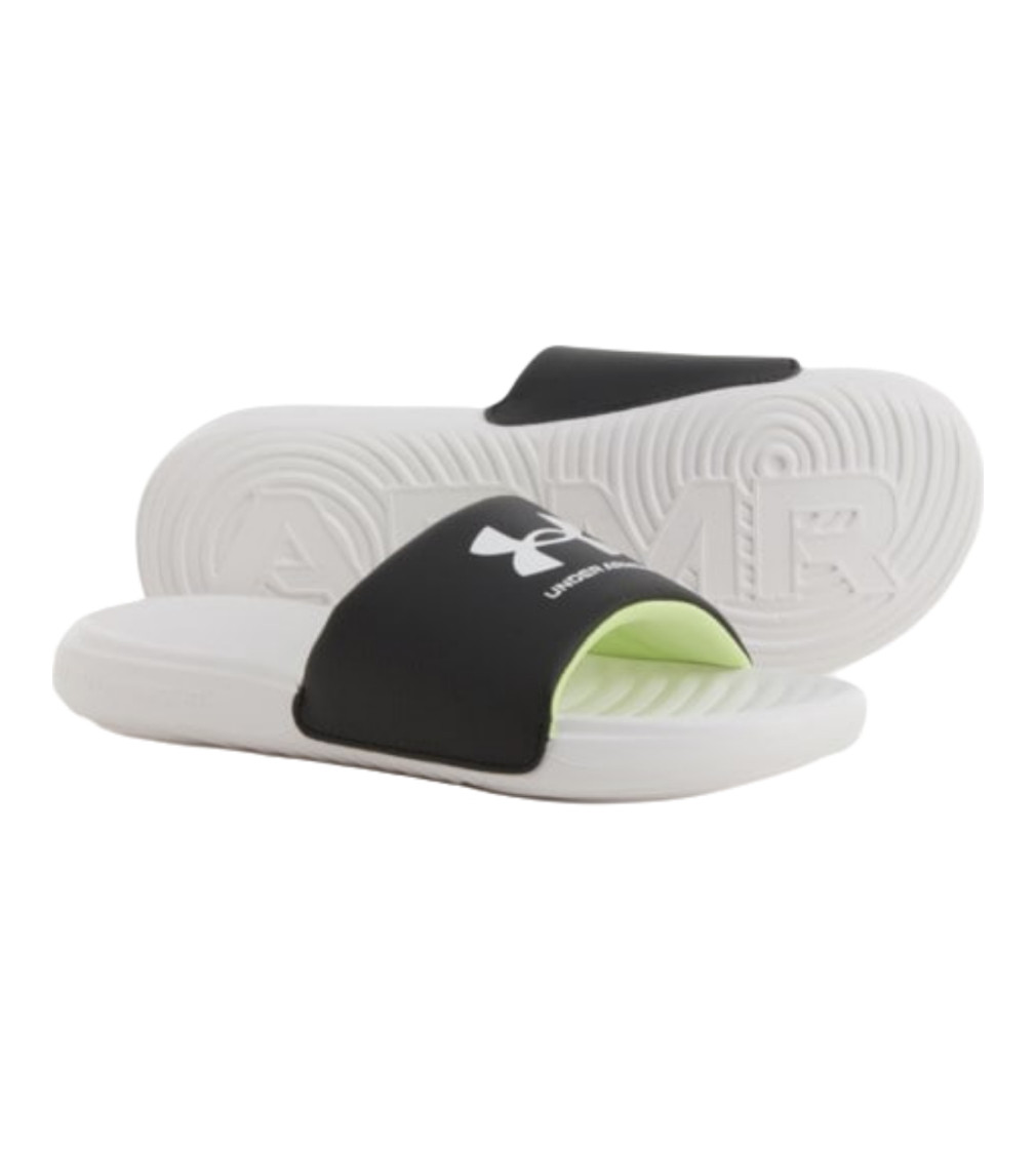 Купить Шлепки Under Armour Ansa Graphic Slide White/Black - фото 1