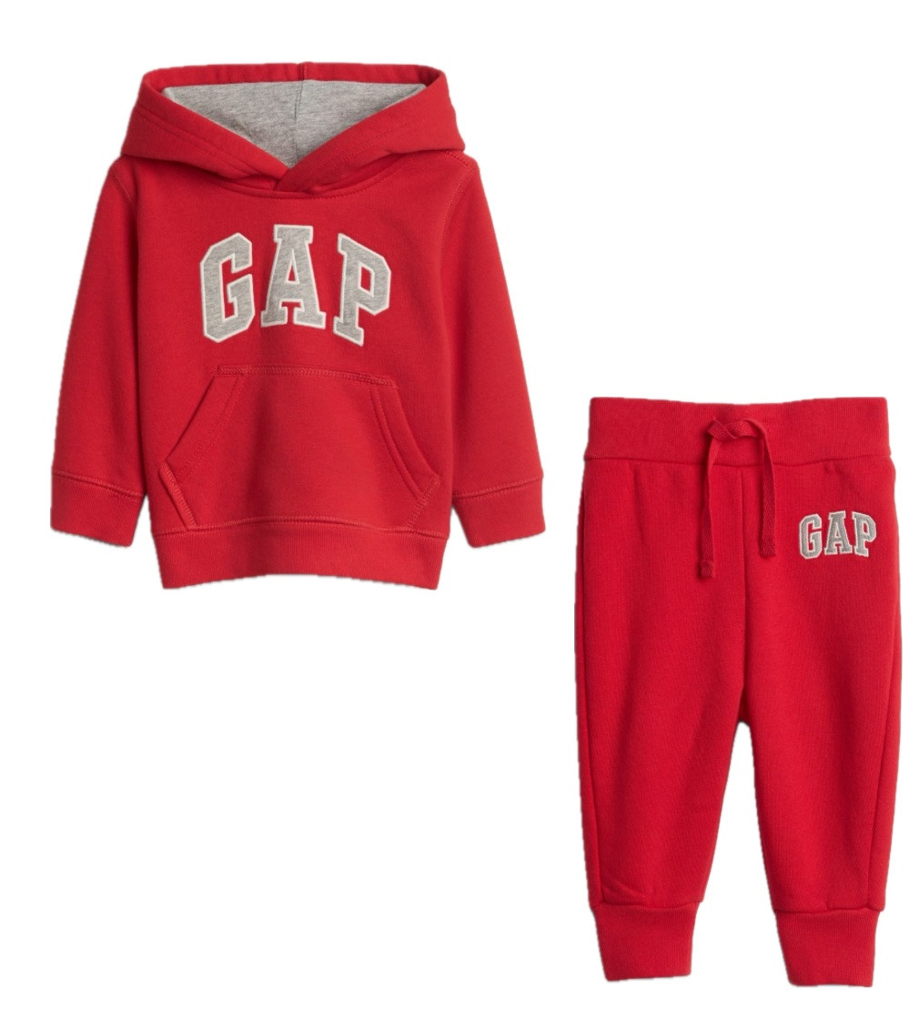 Купить Костюм на флисе baby Gap Logo Red Wagon - фото 1