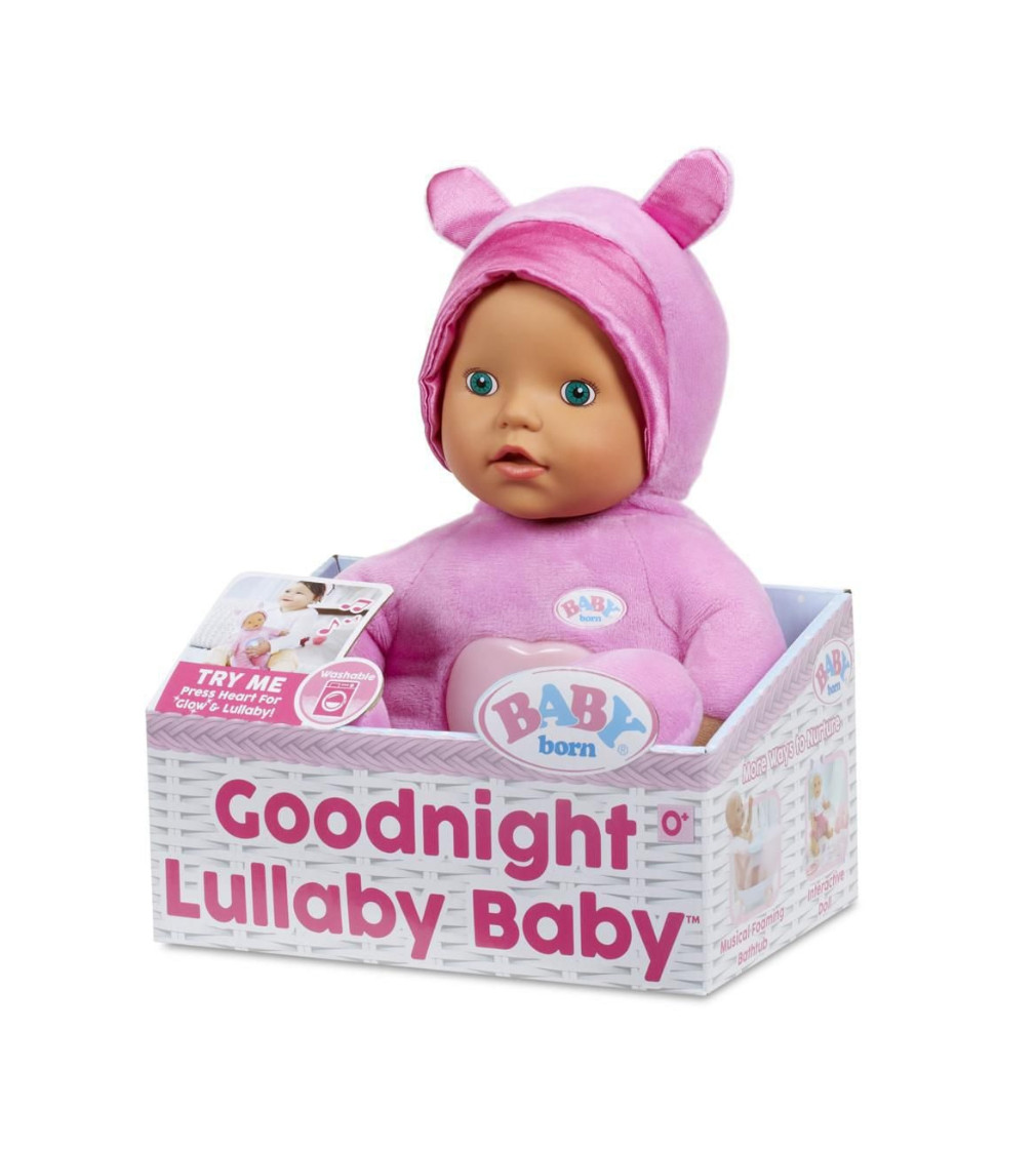 Купити Лялька нічник BABY born Goodnight Lullaby Baby-Brown Eyes - фото 1