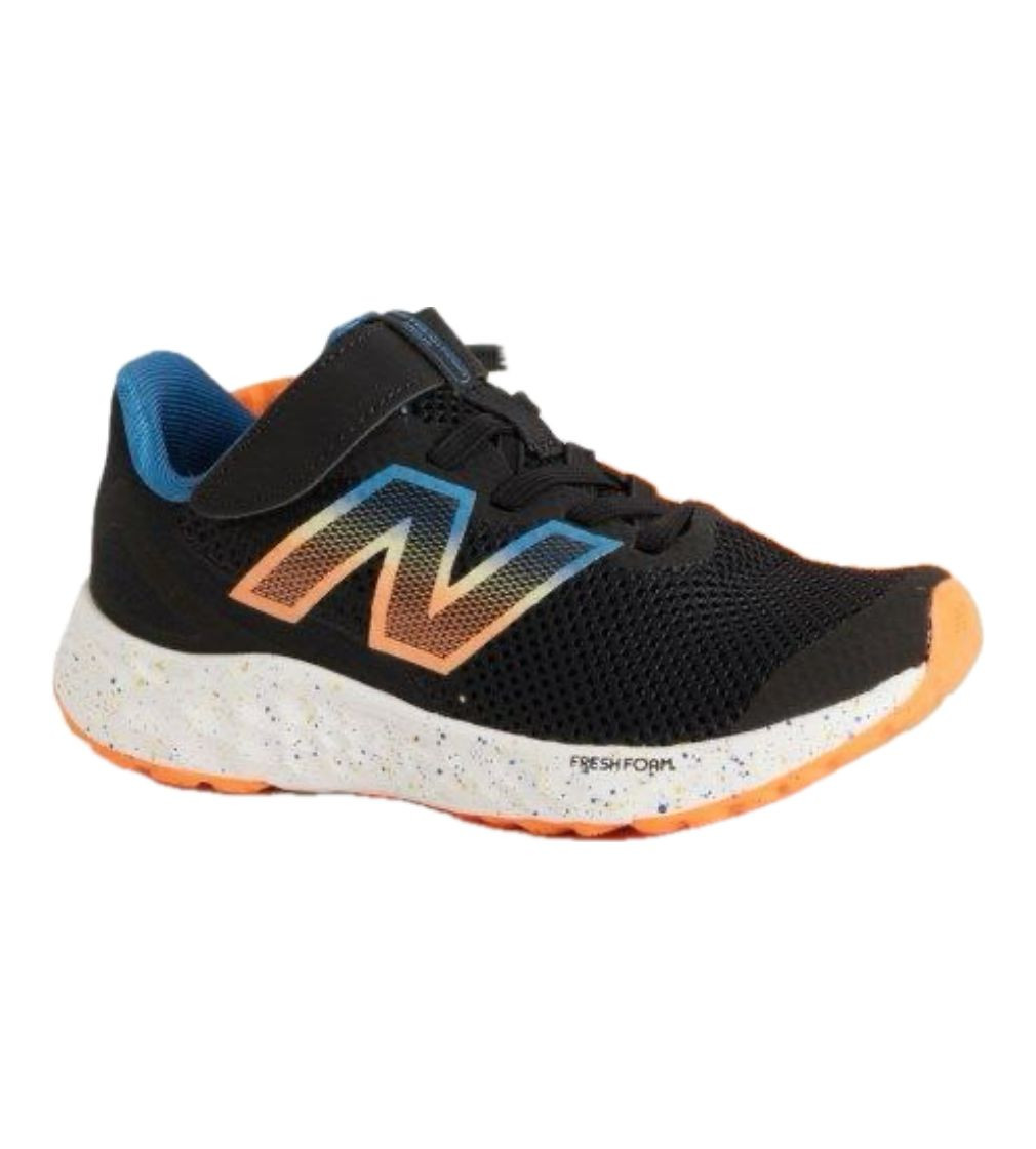 Купити Кросівки New Balance Boys Fresh Foam® Arishi v4 Sneakers Black/Blue Agate/Blaze Orange - фото 1