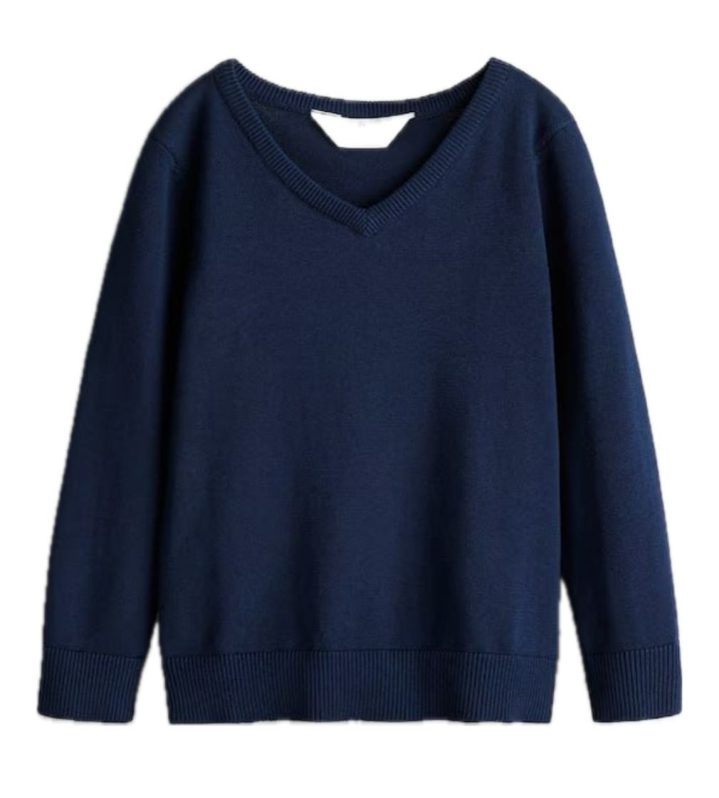 Купити Джемпер H&M Knit Sweater Navy blue Kids - фото 1