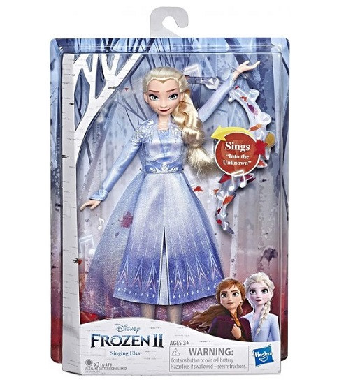 Купить Кукла Hasbro Disney Frozen Singing Elsa Холодное сердце 2 Поющая Эльза - фото 1