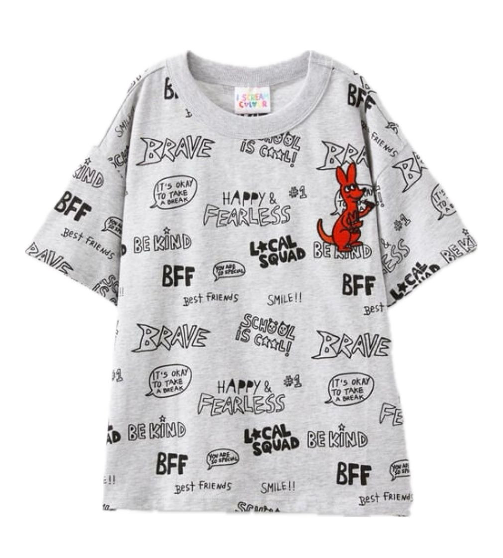 Купить Футболка Cotton On lcn isc cloud marle/kangaroo bff - фото 1