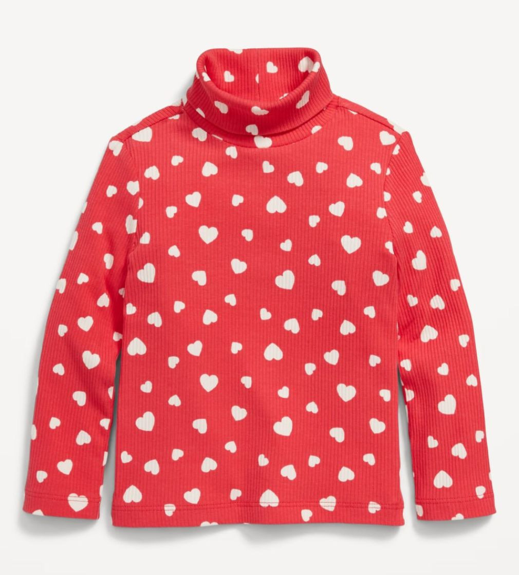 Купити Гольф рубчик Old Navy Hearts/Red - фото 1