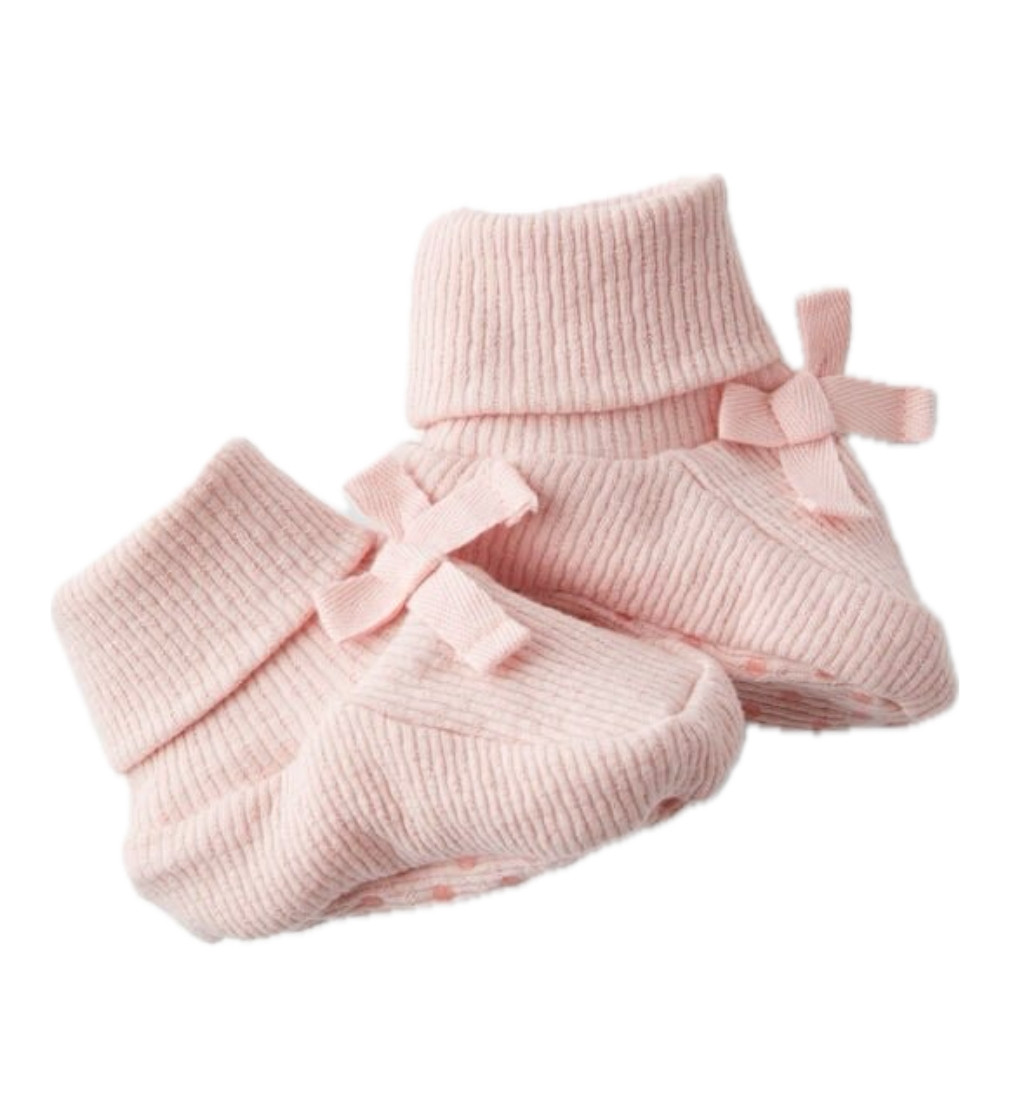 Купити Пінетки Cotton On Organic Pointelle Booties Zephyr - фото 1