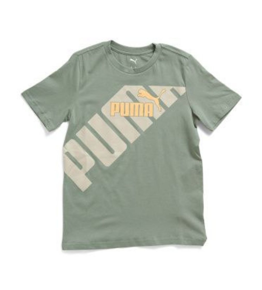 Купить Футболка PUMA
 Graphic Short Sleeve Tee
 Green - фото 1